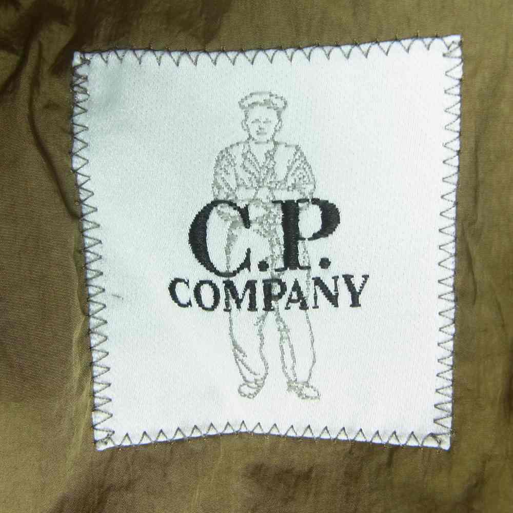 C.P.Company シーピーカンパニー 22SS 12CMOW210A 50 Fili Gum Utility Jacket ゴーグルレンズディテール ガーメントダイ ユーティリティ ジャケット グレー系 56【美品】【中古】