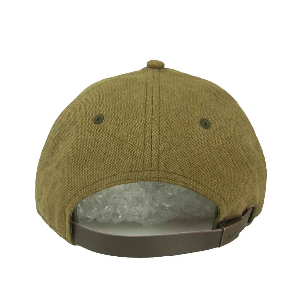 WTAPS ダブルタップス 202HCDT-HT05 T-6 / CAP / COTTON / OXFORD 6パネル コットン ロゴ キャップ カーキ系【中古】