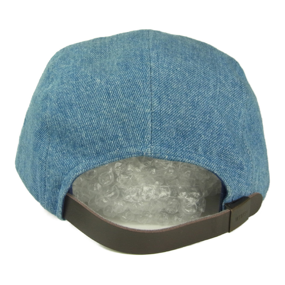 WTAPS ダブルタップス 202HCDT-HT04 T-5 / CAP / COTTON. DENIM 5パネル スエード デニム キャップ インディゴブルー系【中古】
