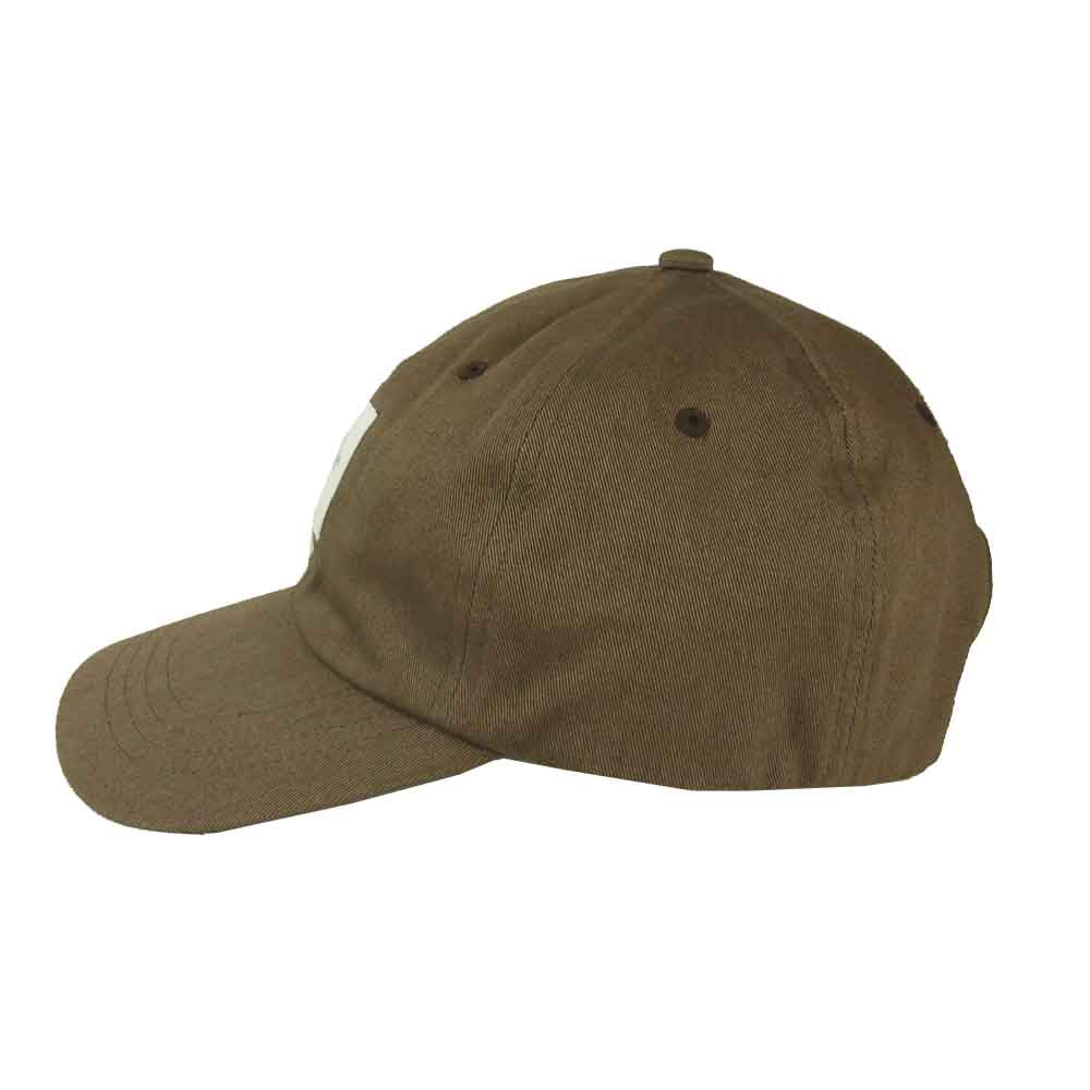 WTAPS ダブルタップス 211HCDT-HT07 T-6L 02 / CAP / COTTON. TWILL 6パネル コットン ロゴ キャップ ブラウン系【中古】