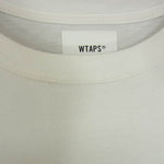 WTAPS ダブルタップス WT ビック プリント 半袖 Tシャツ ホワイト系 05【中古】