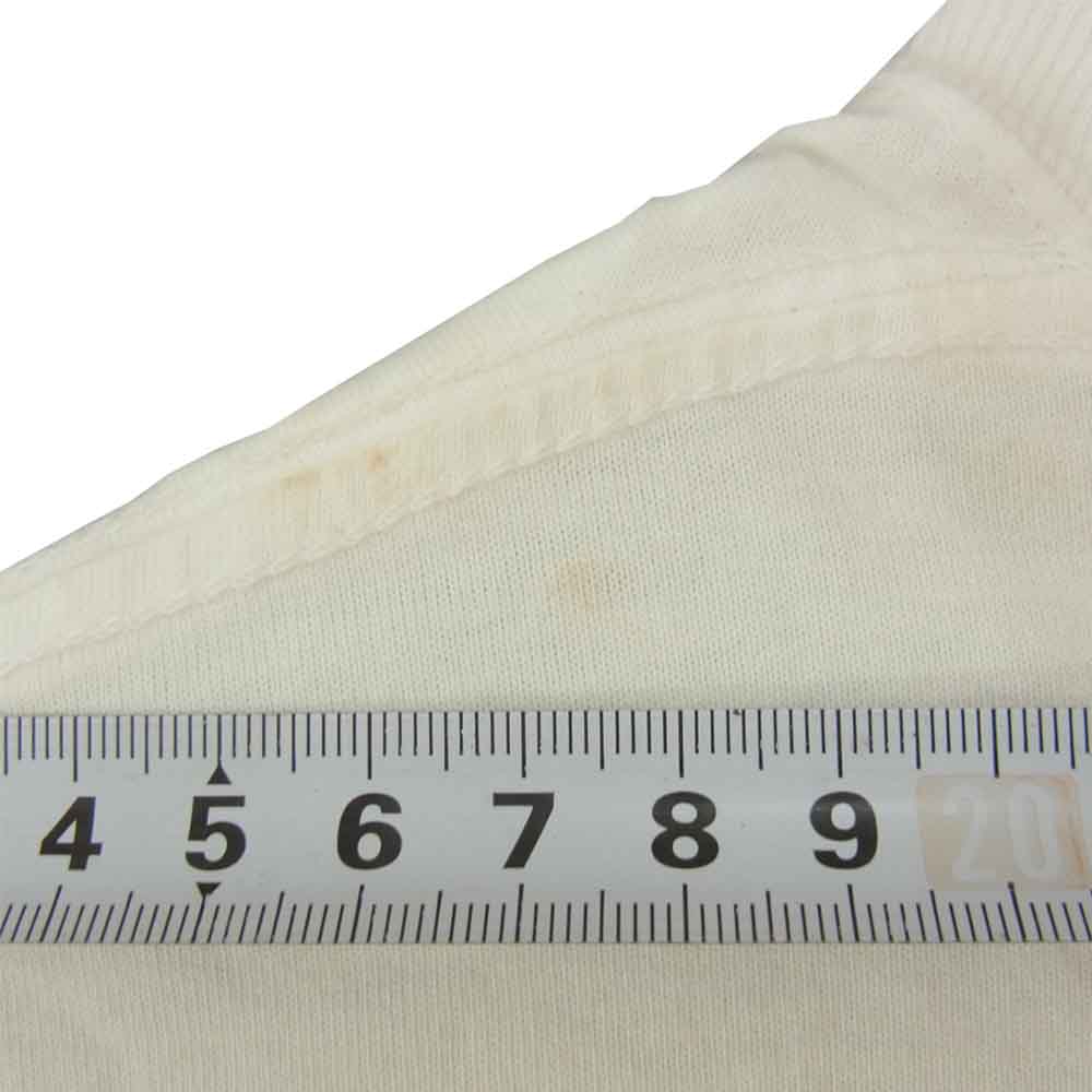 WTAPS ダブルタップス WT ビック プリント 半袖 Tシャツ ホワイト系 05【中古】