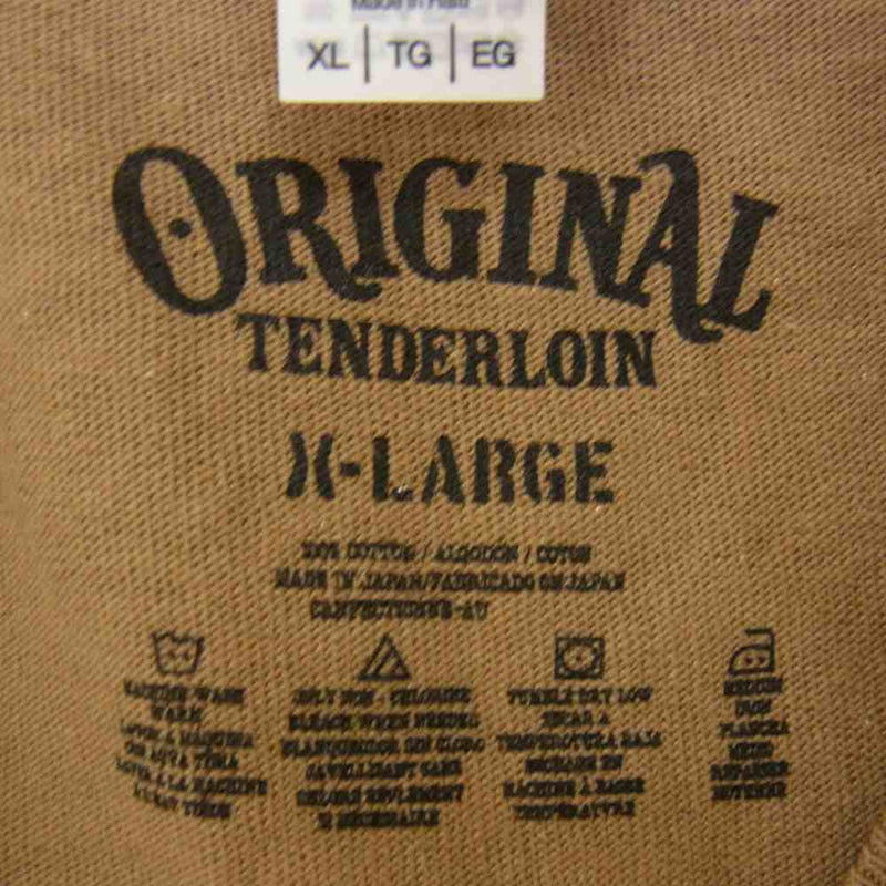 TENDERLOIN テンダーロイン TEE F.T.S チベタンスカル プリント 半袖 T