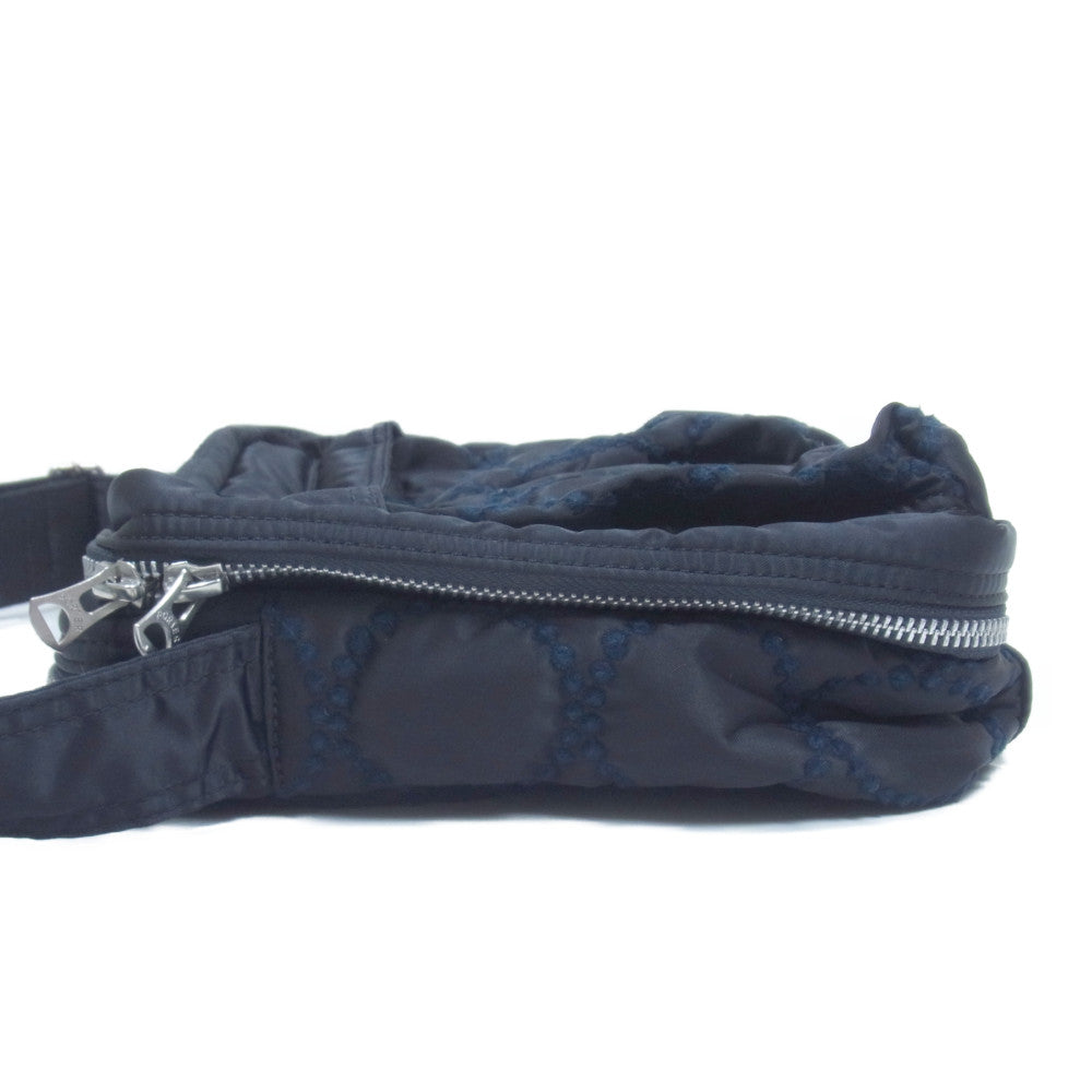 mina perhonen ミナペルホネン 21SS × PORTER ポーター tambourine タンバリン ショルダー バッグ ブラック系【中古】