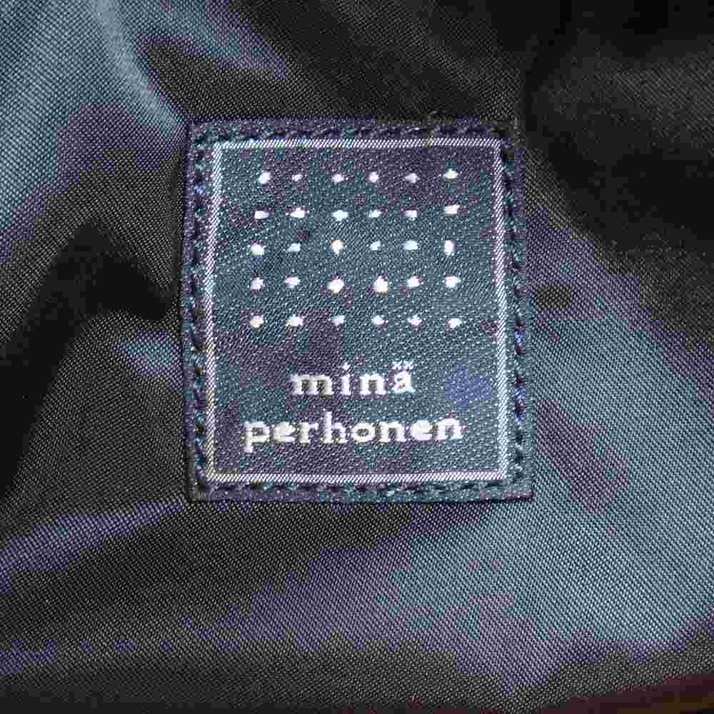 mina perhonen ミナペルホネン 21SS × PORTER ポーター tambourine タンバリン ショルダー バッグ ブラック系【中古】