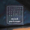 mina perhonen ミナペルホネン 21SS × PORTER ポーター tambourine タンバリン 2WAY ショルダートート バッグ ネイビー系【中古】