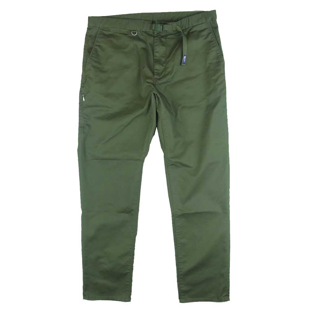 THE NORTH FACE ノースフェイス NT5051N PURPLE LABEL パープルレーベル STRETCH TWILL TAPERED PANTS ストレッチ ツイル テーパード パンツ カーキ系 36【中古】