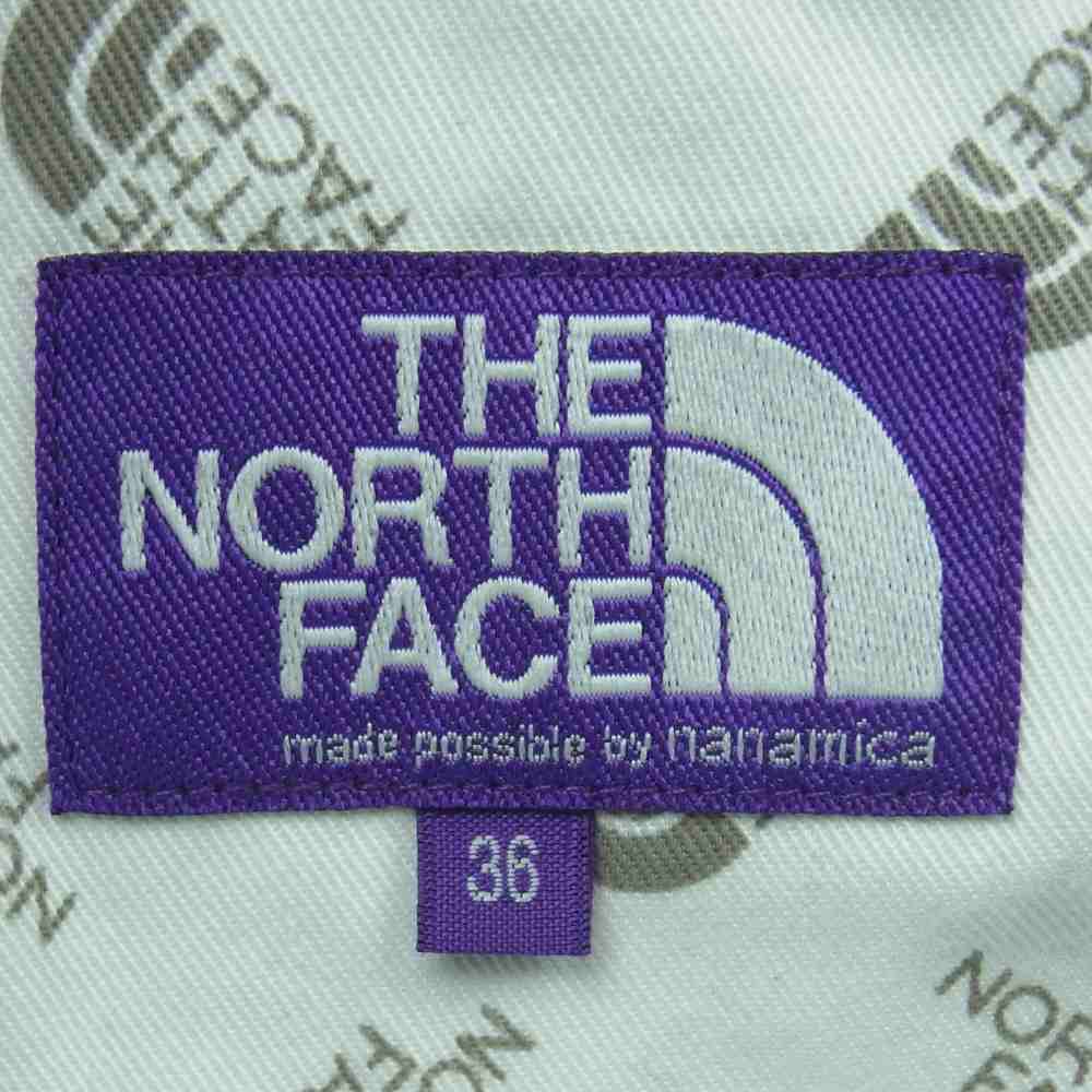 THE NORTH FACE ノースフェイス NT5202N PURPLE LABEL パープルレーベル STRETCH TWILL CARGO PANTS ストレッチ ツイル カーゴ パンツ ブラック系 36【中古】