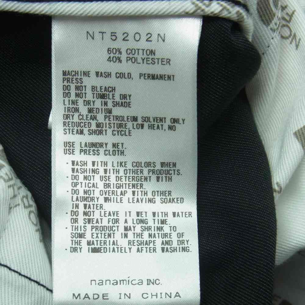 THE NORTH FACE ノースフェイス NT5202N PURPLE LABEL パープルレーベル STRETCH TWILL CARGO PANTS ストレッチ ツイル カーゴ パンツ ブラック系 36【中古】