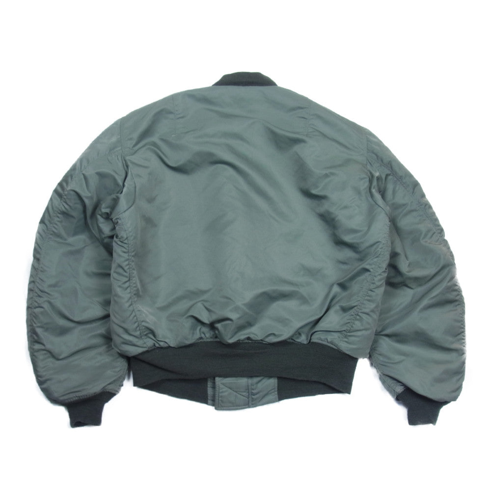 Buzz Rickson's バズリクソンズ M13785 LION UNIFORM INC 実名復刻 MA-1 フライト ミリタリー ジャケット カーキ系 L【中古】
