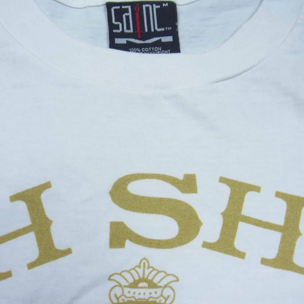 セントマイケル 22AW SM-A22-0000-0003 SS TEE OH SHIT / WHITE S/S 半袖Tシャツ ホワイト系 M【極上美品】【中古】