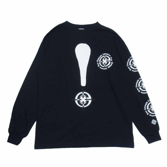 READY MADE レディメイド 22SS RE-CO-BK-00-00-203 TARGET LS TEE / BLK ターゲット L/S 長袖Tシャツ ブラック系 XL【極上美品】【中古】