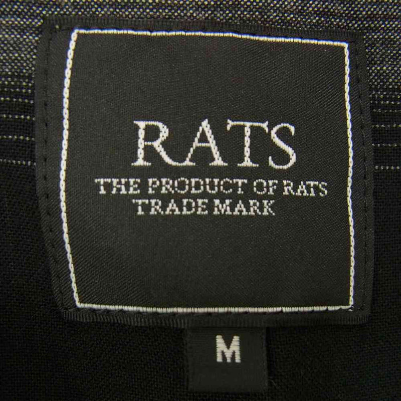 RATS ラッツ 21AW 21'RS-0805 RAYON OMBRE CHECK SHIRT レーヨン