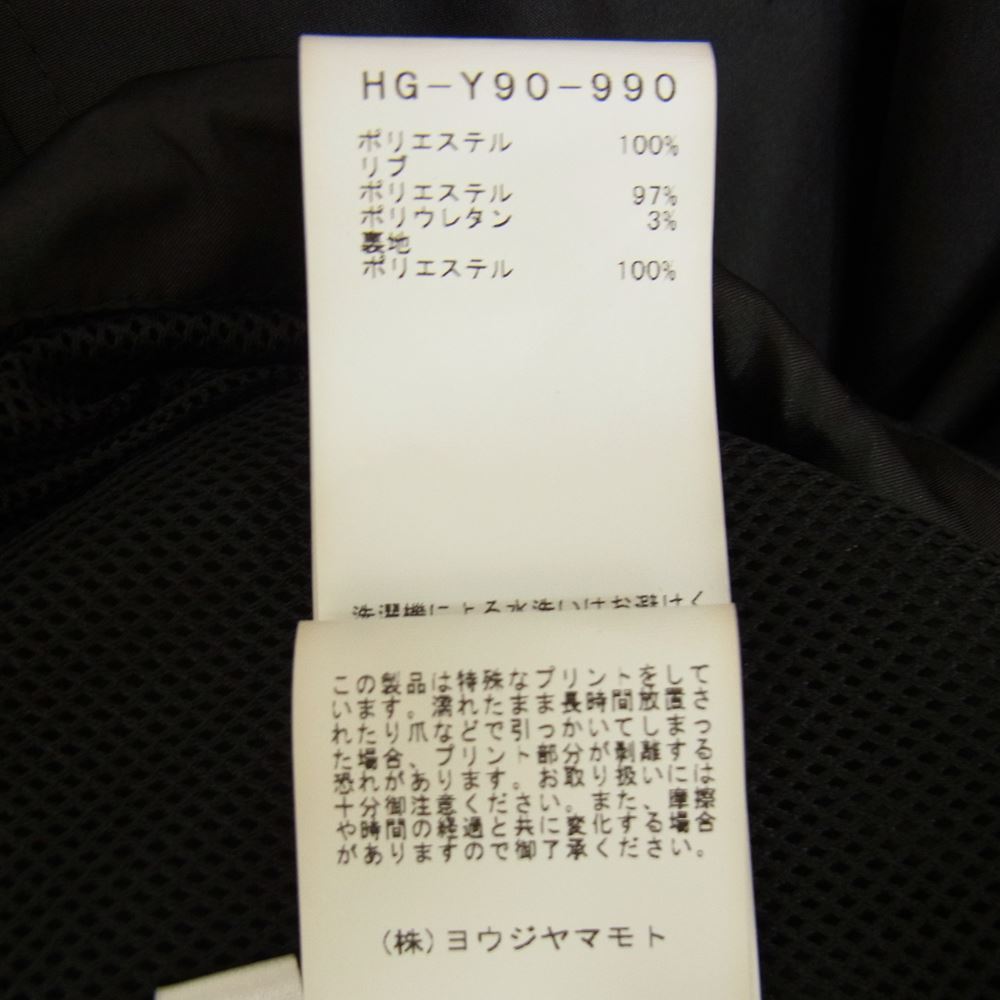 Yohji Yamamoto POUR HOMME ヨウジヤマモトプールオム 22SS HG-Y90-990 NEW ERA CROW PRINT COACH JACKET ニューエラ 烏 カラスプリント コーチジャケット ブラック系 XL【美品】【中古】