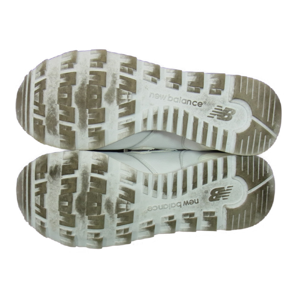 NEW BALANCE ニューバランス M1400B ヘリテージモデル オールレザー ホワイト系 26.5cm【中古】