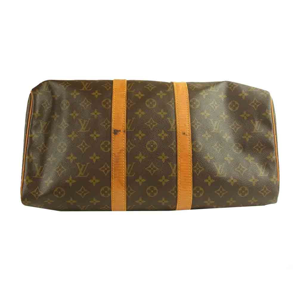 LOUIS VUITTON ルイ・ヴィトン M41428 モノグラム キーポル 45 トラベル バッグ ブラウン系【中古】