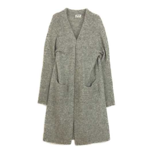 ACNE STUDIOS アクネストゥディオズ RAYA MOHAIR モヘア ロング カーディガン グレー系 XXS【中古】