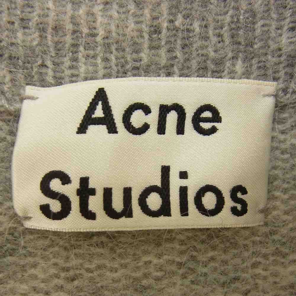 ACNE STUDIOS アクネストゥディオズ RAYA MOHAIR モヘア ロング カーディガン グレー系 XXS【中古】