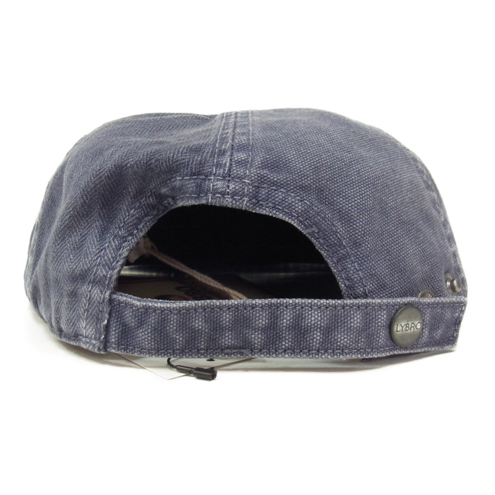 Nigel Cabourn ナイジェルケーボン ACC-53 MECHANIC CAP CANVAS HB ヘリンボーン メカニカル キャップ ネイビー系【中古】