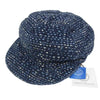 PORTER CLASSIC ポータークラシック SASHIKO LIGHT MARINE CAP 刺し子 サシコ ライト マリンキャップ キャスケット ブルー系【中古】