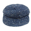 PORTER CLASSIC ポータークラシック SASHIKO LIGHT MARINE CAP 刺し子 サシコ ライト マリンキャップ キャスケット ブルー系【中古】