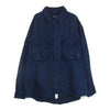 DESCENDANT ディセンダント デニム ポケット シャツ ジャケット ネイビー系 3【中古】
