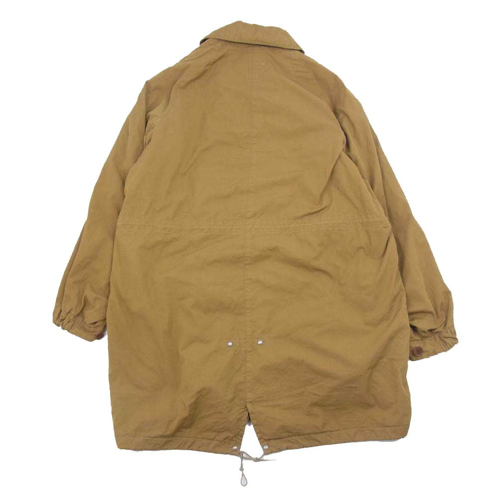 VISVIM ビズビム 0122105013019 22SS LEVINSON FISHTAIL 泥染め フィッシュテール モッズ ミリタリー コート カーキ 2【中古】