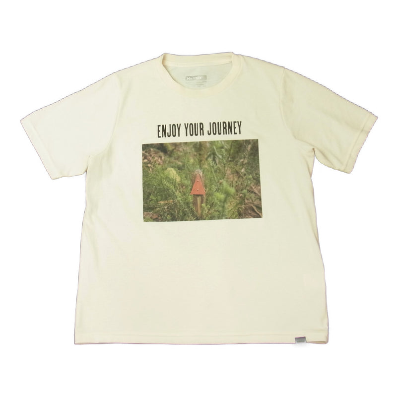 MARMOT マーモット TOWRJA42YY  W's Photo H/S Tee ウィメンズ フォト ハーフ スリーブ Tシャツ オフホワイト系 M【中古】