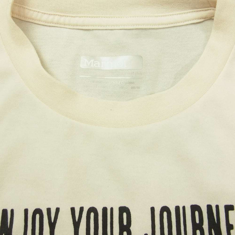 MARMOT マーモット TOWRJA42YY  W's Photo H/S Tee ウィメンズ フォト ハーフ スリーブ Tシャツ オフホワイト系 M【中古】