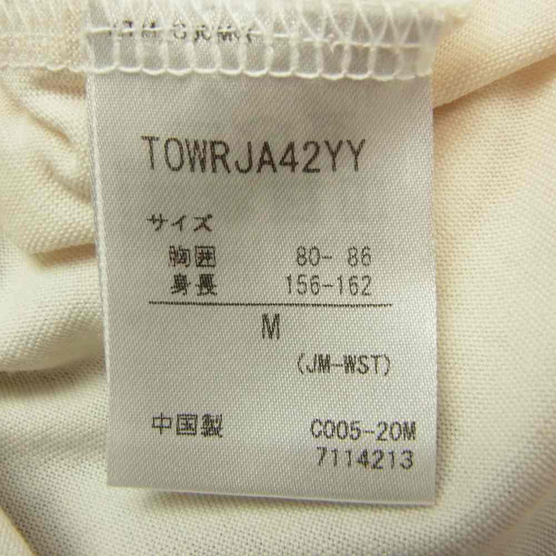 MARMOT マーモット TOWRJA42YY  W's Photo H/S Tee ウィメンズ フォト ハーフ スリーブ Tシャツ オフホワイト系 M【中古】