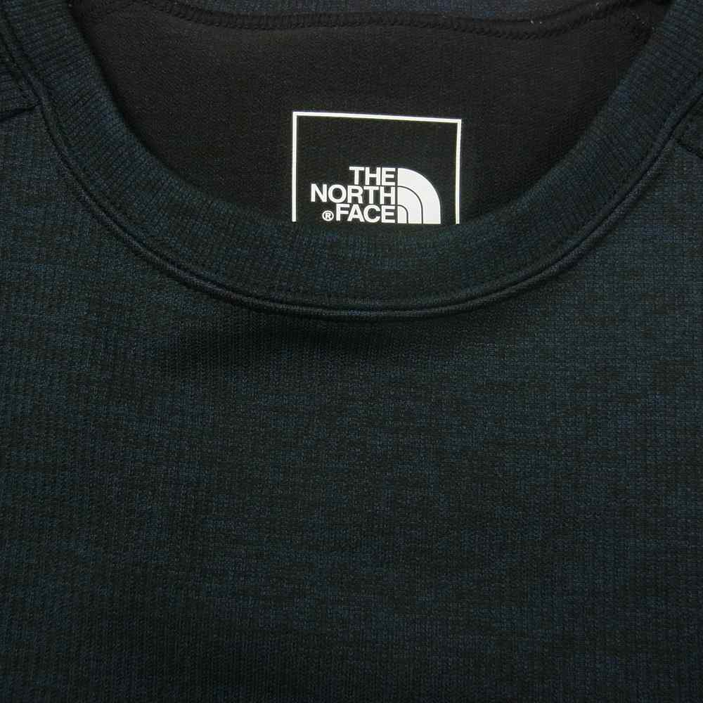 THE NORTH FACE ノースフェイス NTW12002  S/S Ambition Crew ショートスリーブアンビションクルー 半袖 Tシャツ ネイビー系 M【中古】