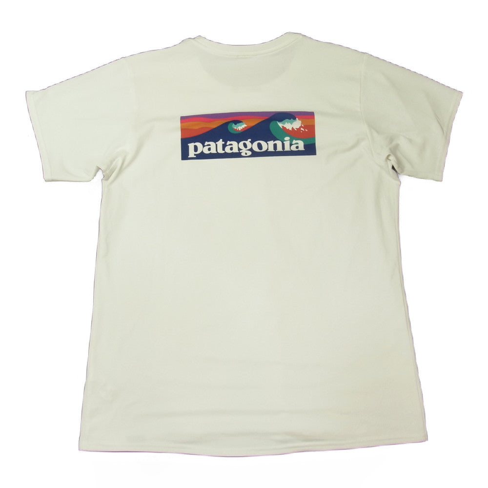 patagonia パタゴニア 45250 Boardshort Logo ボードショーツ ロゴ Ws Cap Cool Daily Graphic ウィメンズ キャプリーン クール デイリー グラフィック Tシャツ ホワイト系 M【中古】