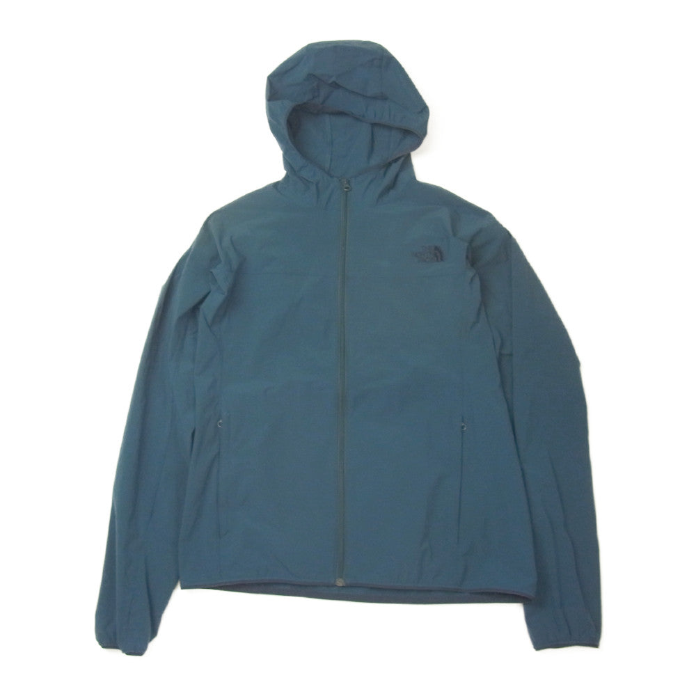 THE NORTH FACE ノースフェイス NPW21703 MTN SOFTSHELL HD マウンテン ソフト シェル フーディ ネイビー系 M【中古】