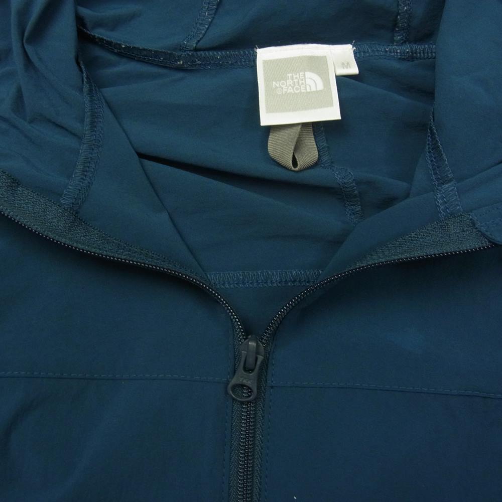 THE NORTH FACE ノースフェイス NPW21703 MTN SOFTSHELL HD マウンテン ソフト シェル フーディ ネイビー系 M【中古】