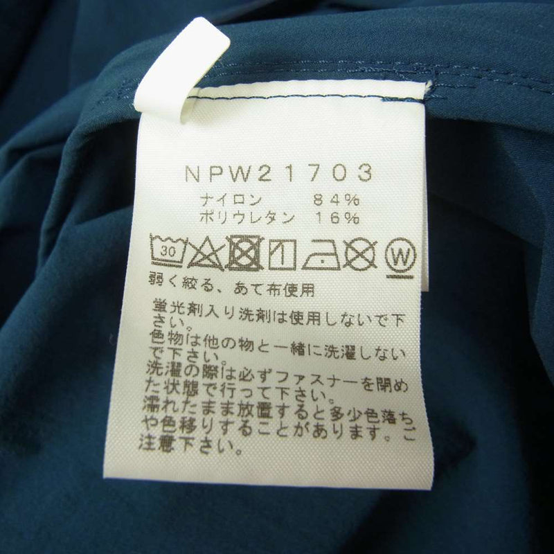 THE NORTH FACE ノースフェイス NPW21703 MTN SOFTSHELL HD マウンテン ソフト シェル フーディ ネイビー系 M【中古】