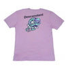 DESCENDANT ディセンダント 18AW KID BEARING CREW NECK SS DCDT キッドベリアン 半袖Tシャツ ピンクパープル 3【中古】