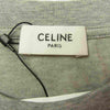 CELINE セリーヌ 2X887671Q コットン ジャージー ロゴプリント タンクトップ グレー系 S【極上美品】【中古】