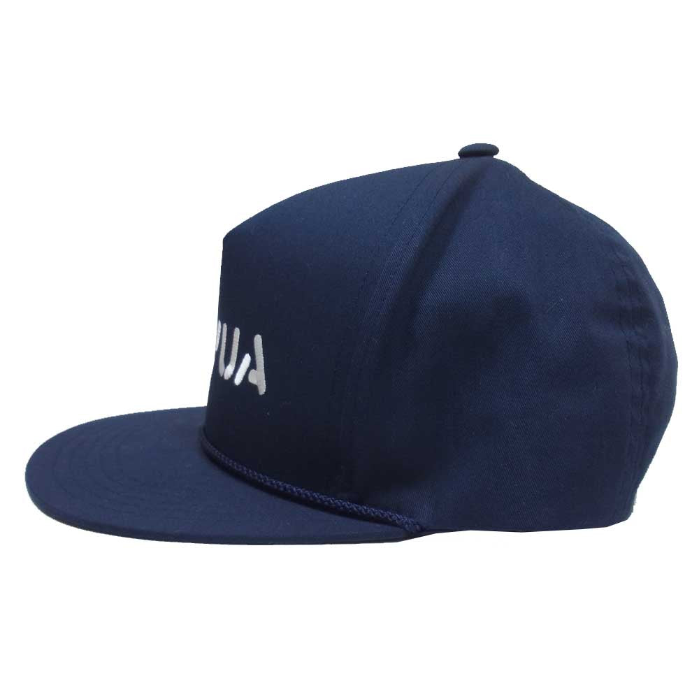 WTAPS ダブルタップス 20SS 201HCDT-HT12 MILITIA 02 CAP COPO TWILL ロゴ 刺繍 キャップ ネイビー系【中古】