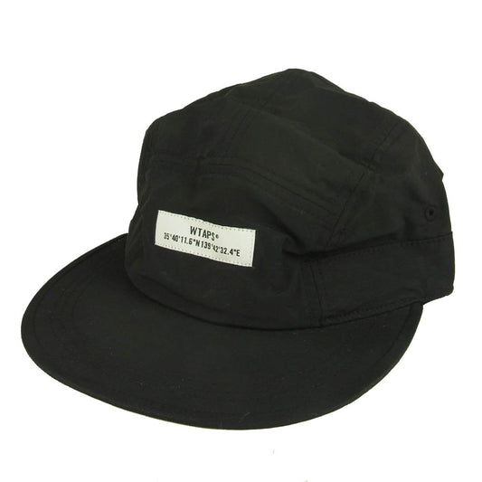 WTAPS ダブルタップス 20AW 202HCDT-HT10 T-7 CAP NYCO TUSSAH キャンプ キャップ ブラック ブラック系 F【中古】