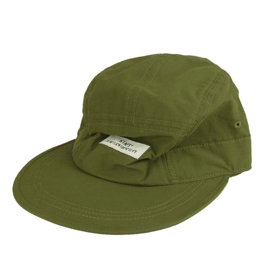 WTAPS ダブルタップス 20AW 202HCDT-HT10 T-7 CAP NYCO TUSSAH キャンプ キャップ オリーブ カーキ系 F【中古】
