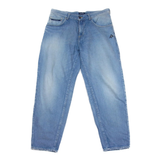 DESCENDANT ディセンダント 192WVDS-PTM01 1986 BAGGIE JEANS USED加工 ウォッシュ バギー ジーンズ インディゴブルー系 3【中古】