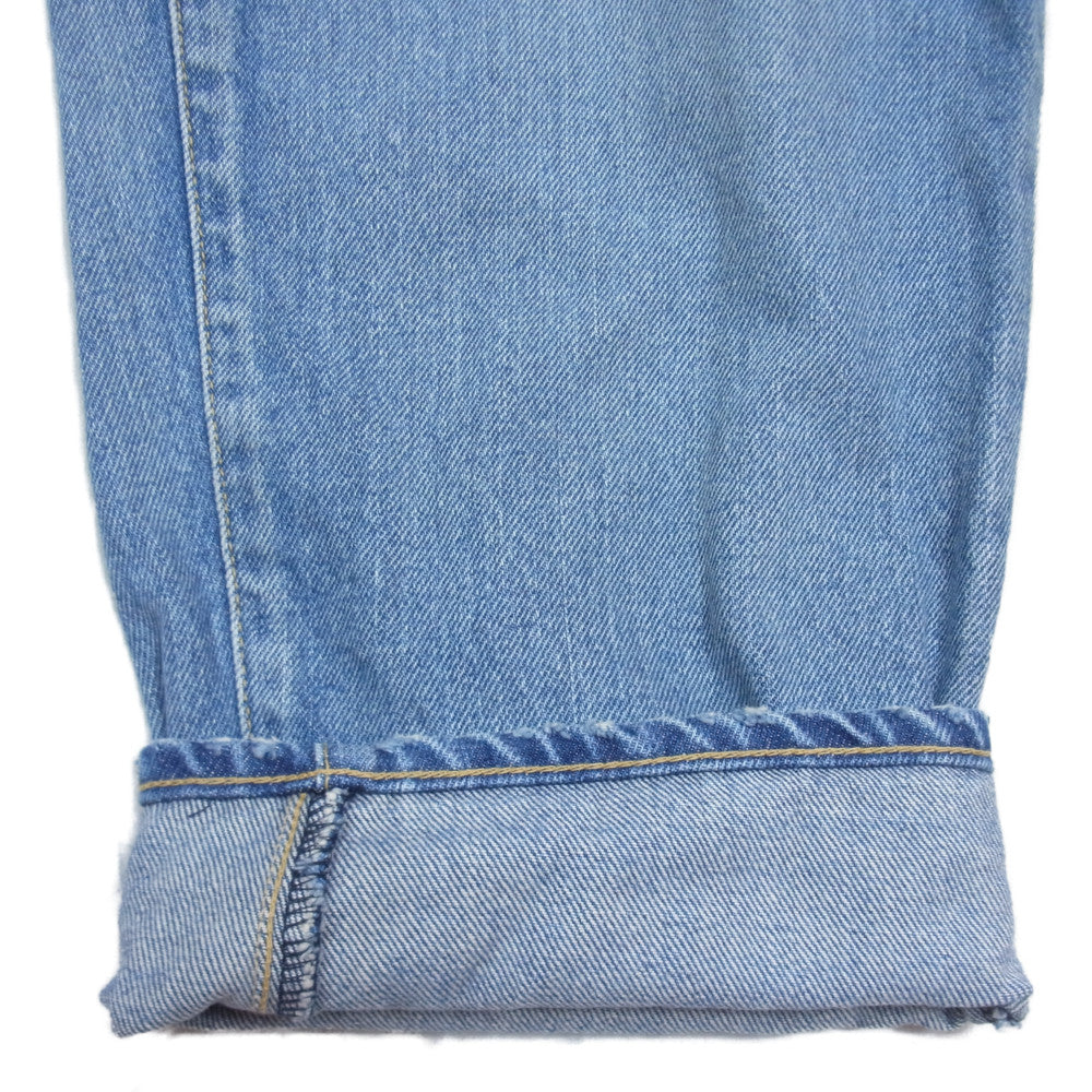 DESCENDANT ディセンダント 192WVDS-PTM01 1986 BAGGIE JEANS USED加工 ウォッシュ バギー ジーンズ インディゴブルー系 3【中古】