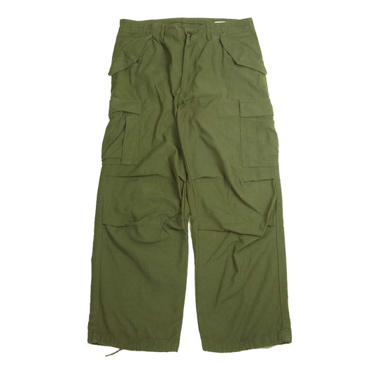 WTAPS ダブルタップス 19AW 192WVDT-PTM01 WMILL-65 TROUSER TROUSERS NYCO SATIN ミリタリー カーゴ トラウザーズ パンツ カーキ系 3【中古】