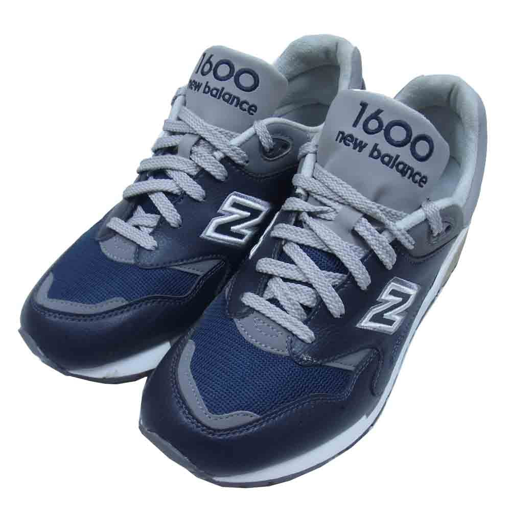 NEW BALANCE ニューバランス CM 1600LV スニーカー ネイビー系 27cm【中古】