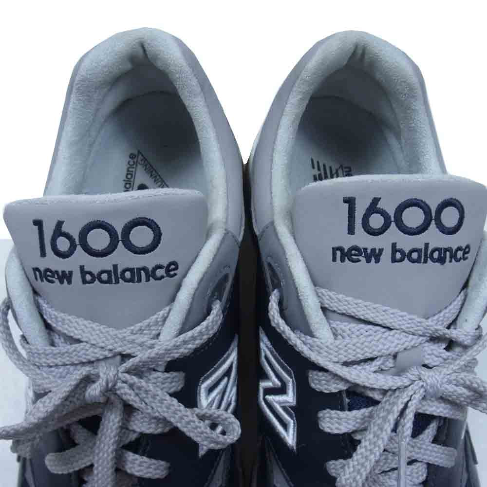 NEW BALANCE ニューバランス CM 1600LV スニーカー ネイビー系 27cm【中古】