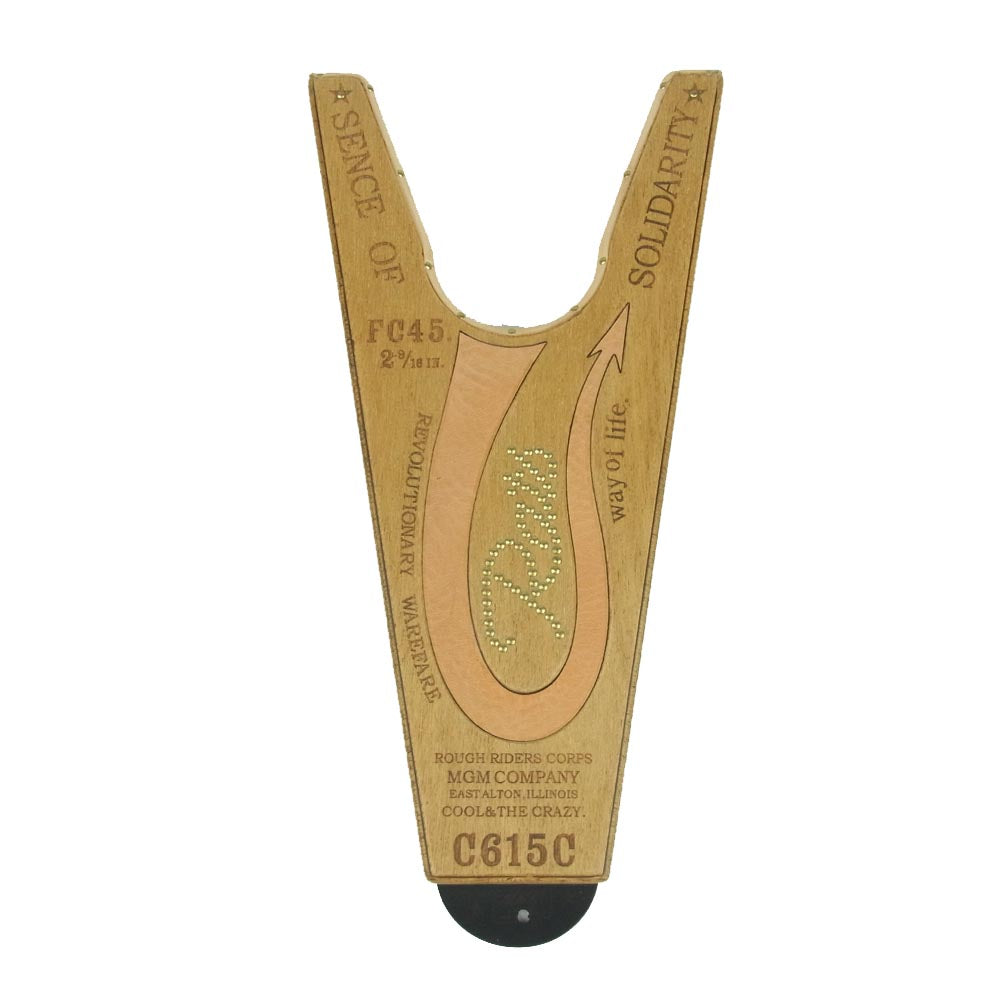 RATS ラッツ × M＆M エムアンドエム Boots Jack 木製 レザー ブーツ ジャック ブラウン系【美品】【中古】