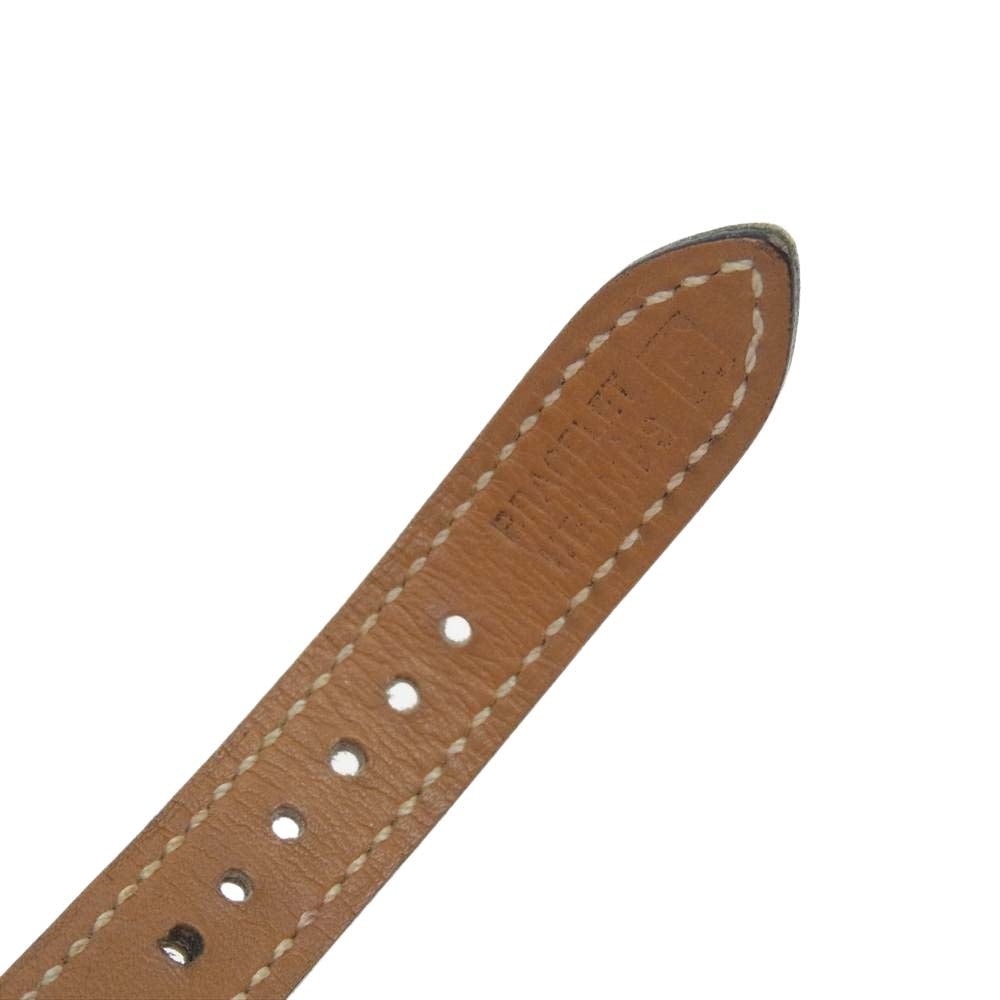 HERMES エルメス CC1.210.220/VRH1 ケープコッド ドゥブルトゥール クォーツ 時計 レッド系【中古】