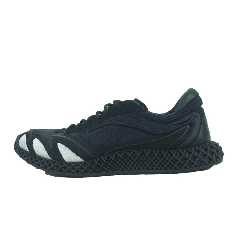 Yohji Yamamoto ヨウジヤマモト Y-3 ワイスリー 20SS FU9207 4D Runner ランナー ローカット スニーカー ブラック系 28.5cm【中古】