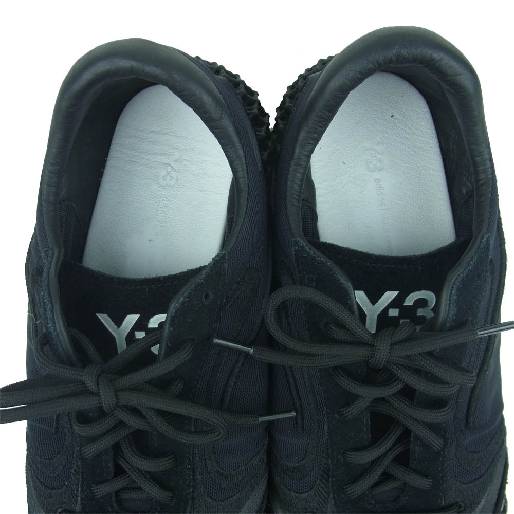 Yohji Yamamoto ヨウジヤマモト Y-3 ワイスリー 20SS FU9207 4D Runner ランナー ローカット スニーカー ブラック系 28.5cm【中古】