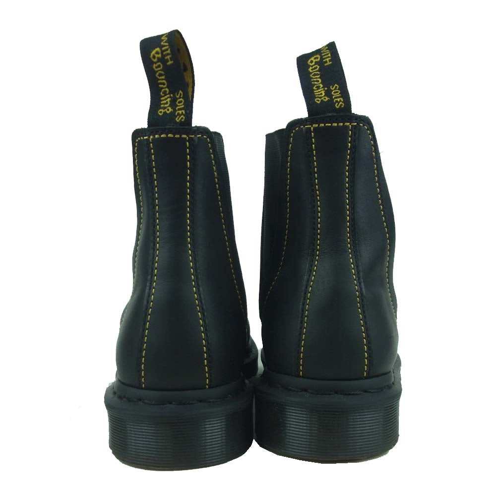 Yohji Yamamoto ヨウジヤマモト Dr.Martens ドクターマーチン 19AW AW006 HC-E04-761 6ホール サイドゴア ブーツ ブラック系 UK9【美品】【中古】